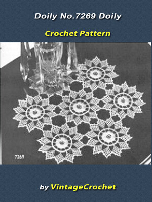 cover image of Doily No.7269 Vintage Crochet Pattern eBook